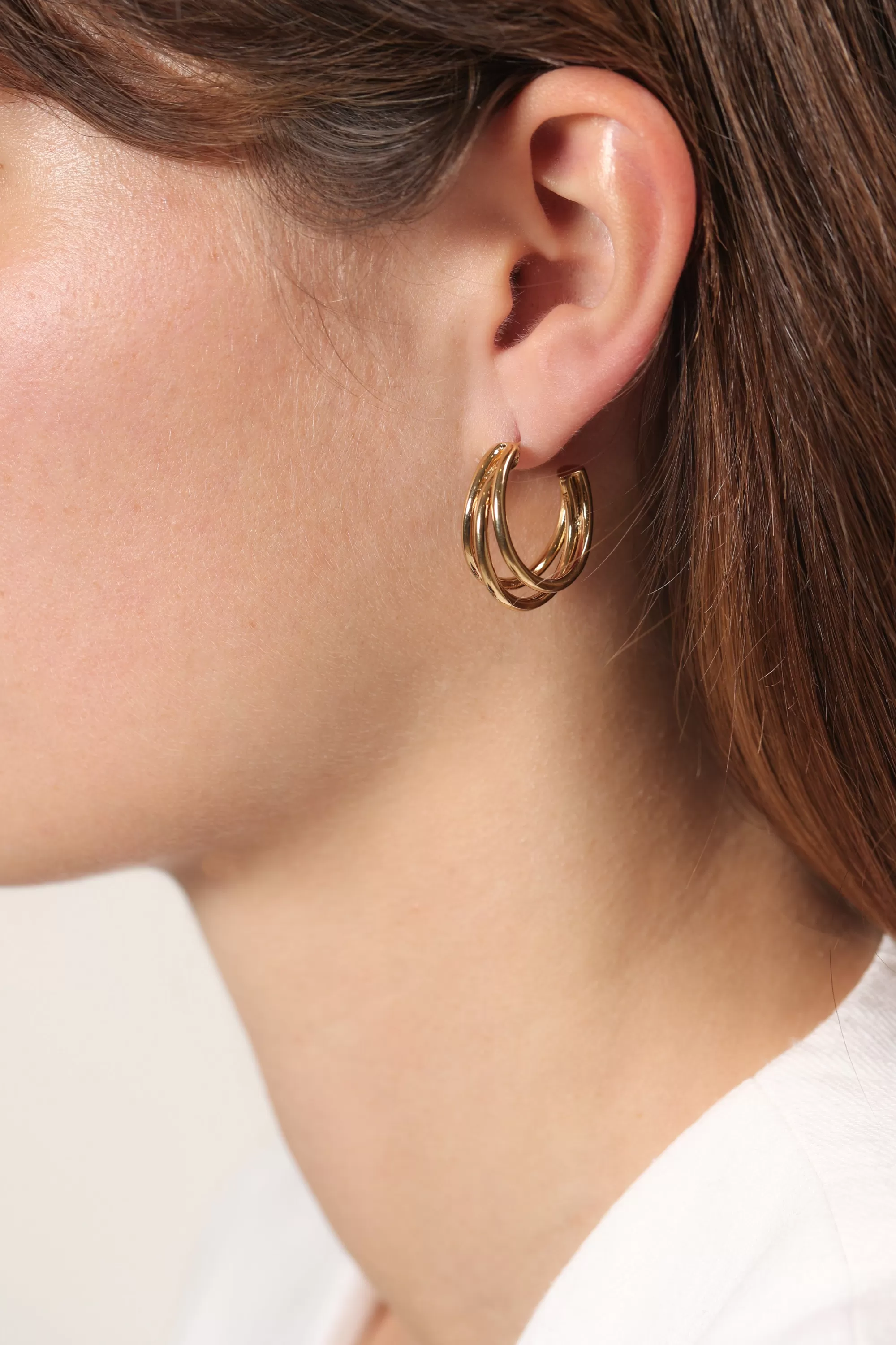 Philippe Audibert Boucles D'Oreilles Neal Pm Dore Hot